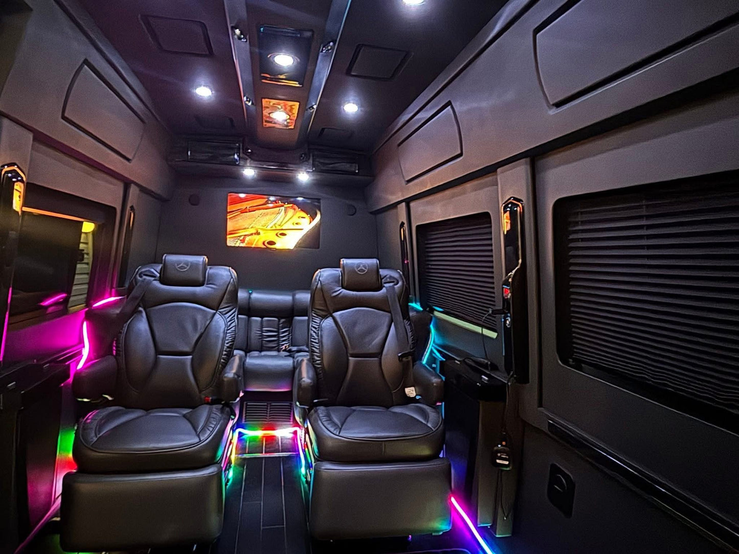 WHITE MERCEDES SPRINTER RENTAL